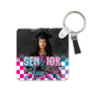 Senior 2025 Tour Custom Square Keychain