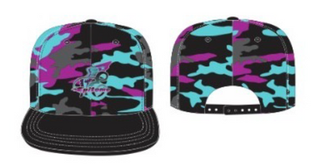 Black Camo Ball Cap