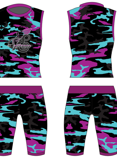 Black Camo Boys 2 piece