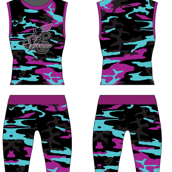 Black Camo Boys 2 piece