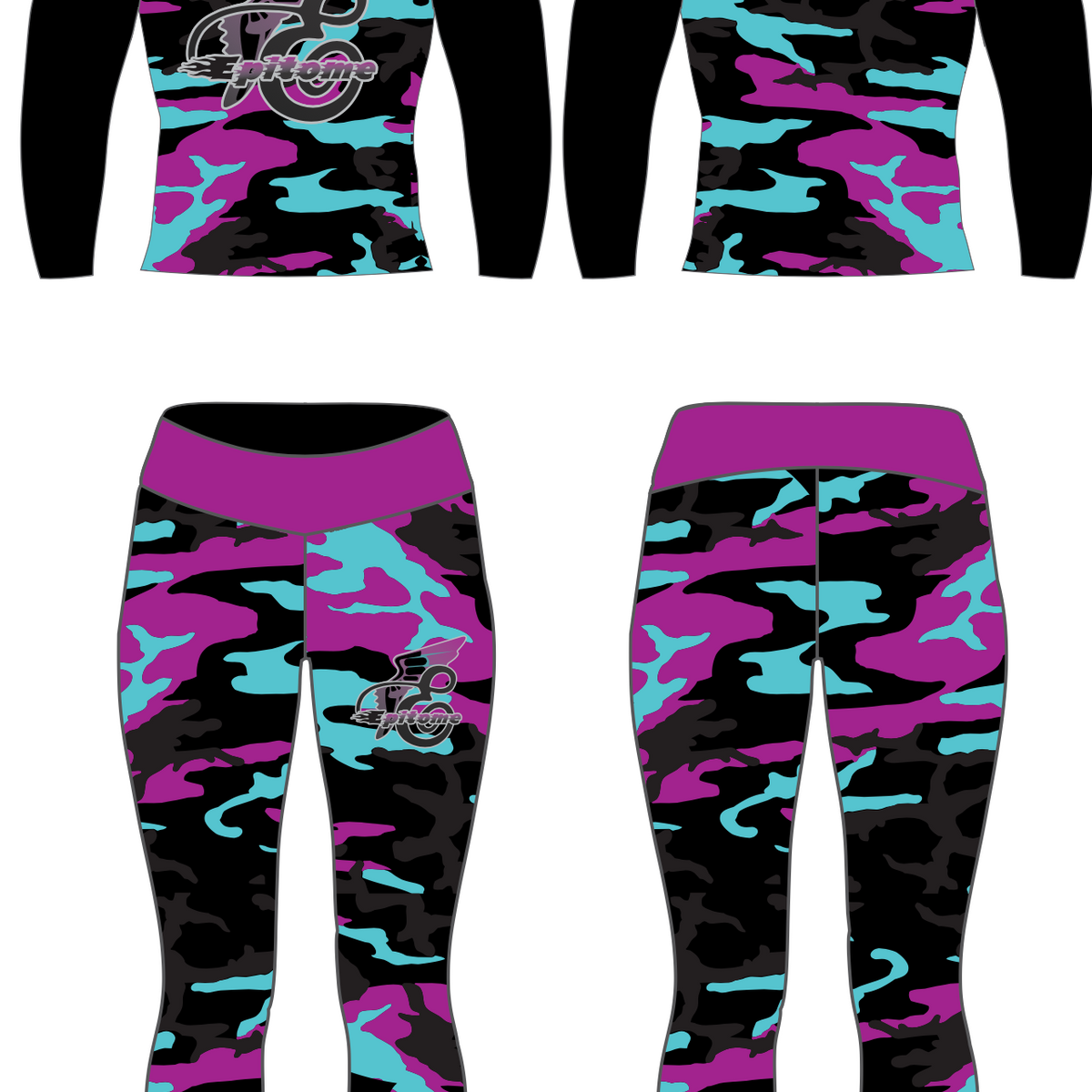 Epitome Black Leggings Set