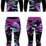 Black Camo Leggings Set