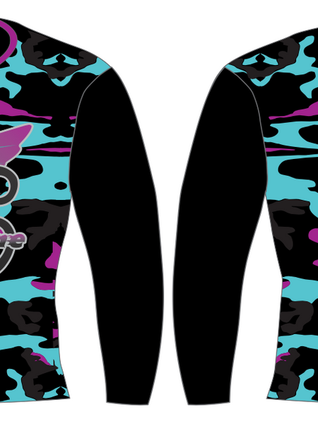 Black Camo Long Sleeve T-Shirt