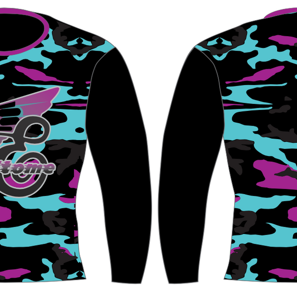 Black Camo Long Sleeve T-Shirt