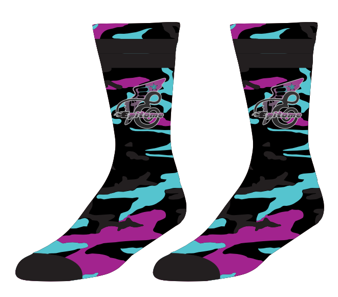 Black Camo Socks