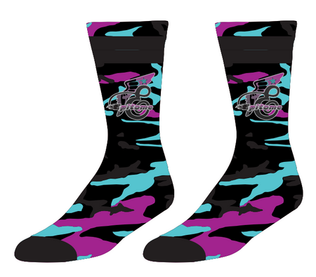 Black Camo Socks