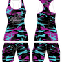 Black Camo Girls 2 piece
