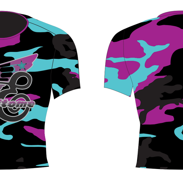 Black Camo Short Sleeve Tee