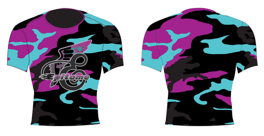 Black Camo Short Sleeve Tee