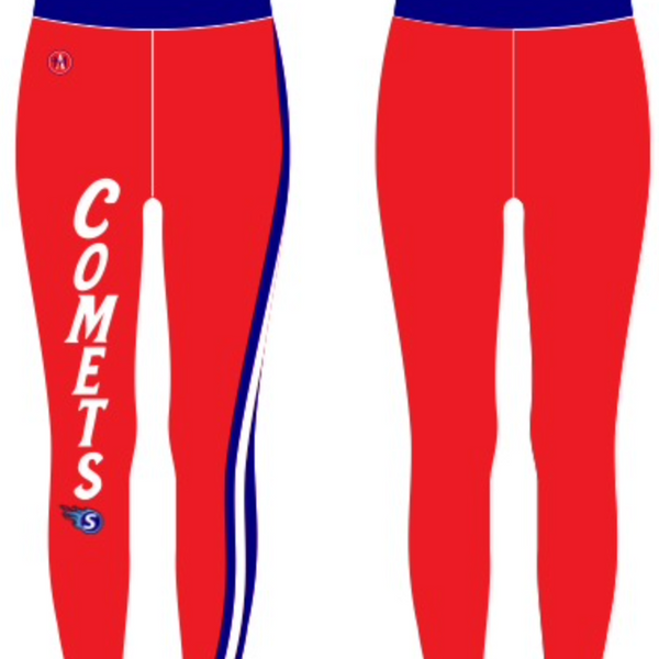 Comets Leggings Red