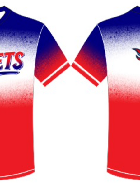 Comets T-shirt Blue Top