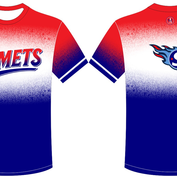 Comets T-shirt Red Top