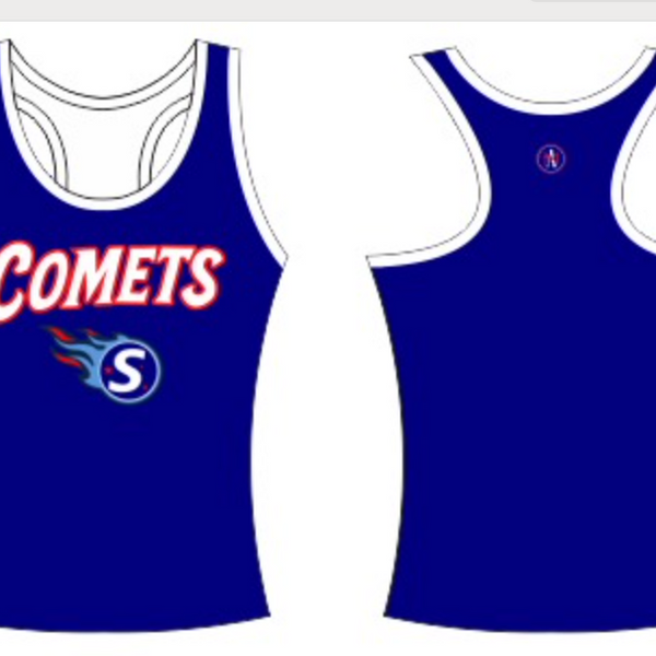 Comets Tank Blue