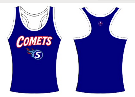 Comets Tank Blue