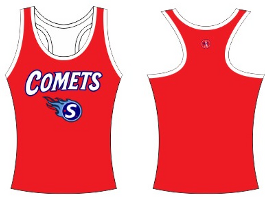 Comets Tank Red