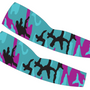 Teal Camo Armsleeve