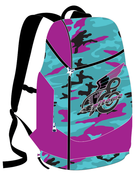 Teal Camo Backpack