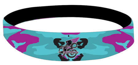 Teal Camo Headband