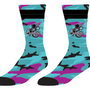 Teal Camo Socks