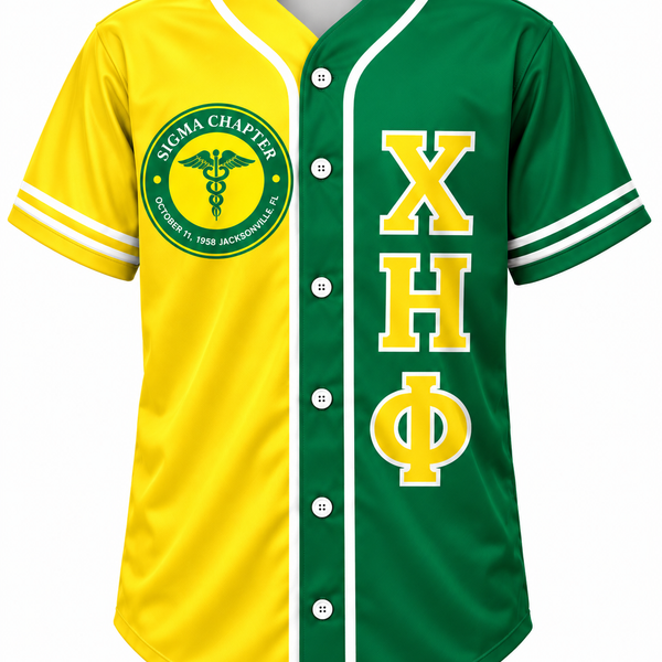 Chi Eta Phi Split Baseball Jersey