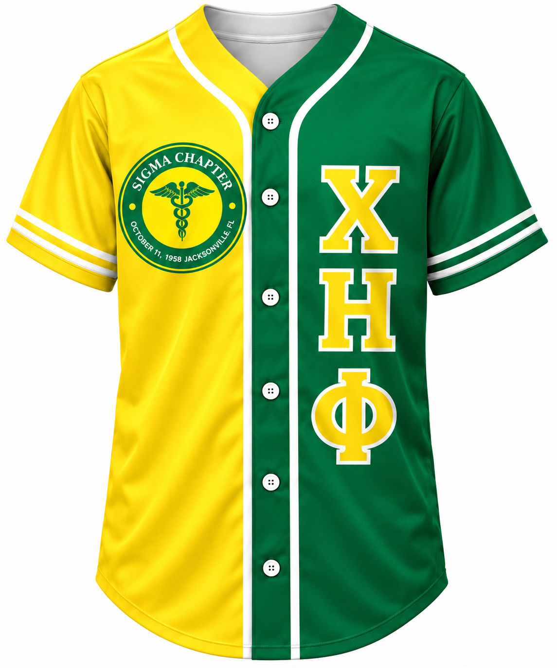 Chi Eta Phi Split Baseball Jersey
